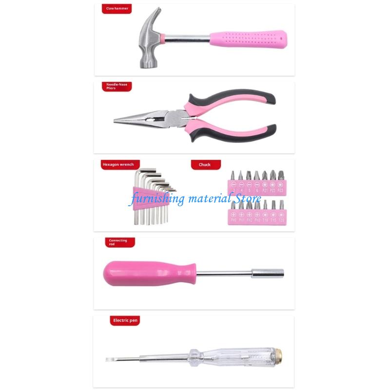 Y5GD Multipurpose 29Pcs Auto & Home Repair Tool Set with Essential Repair Accessories China Mainland