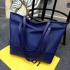 Women's Large Capacity Bag Nylon Canvas Bag Simple Waterproof Oxford Cloth Handbag Casual Single Shoulder Bag