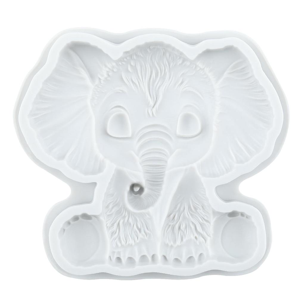 Elephant Silicone Molds Elephant Fondant Mold Cake Decorating Tools Cupcake Topper Chocolate Candy Craft Gum Paste Polymer Clay