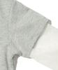 CARGOBROS FOR WOMAN Star See-Through Long Sleeve Layered Short Sleeve Tee Set (Ivory/Melange)