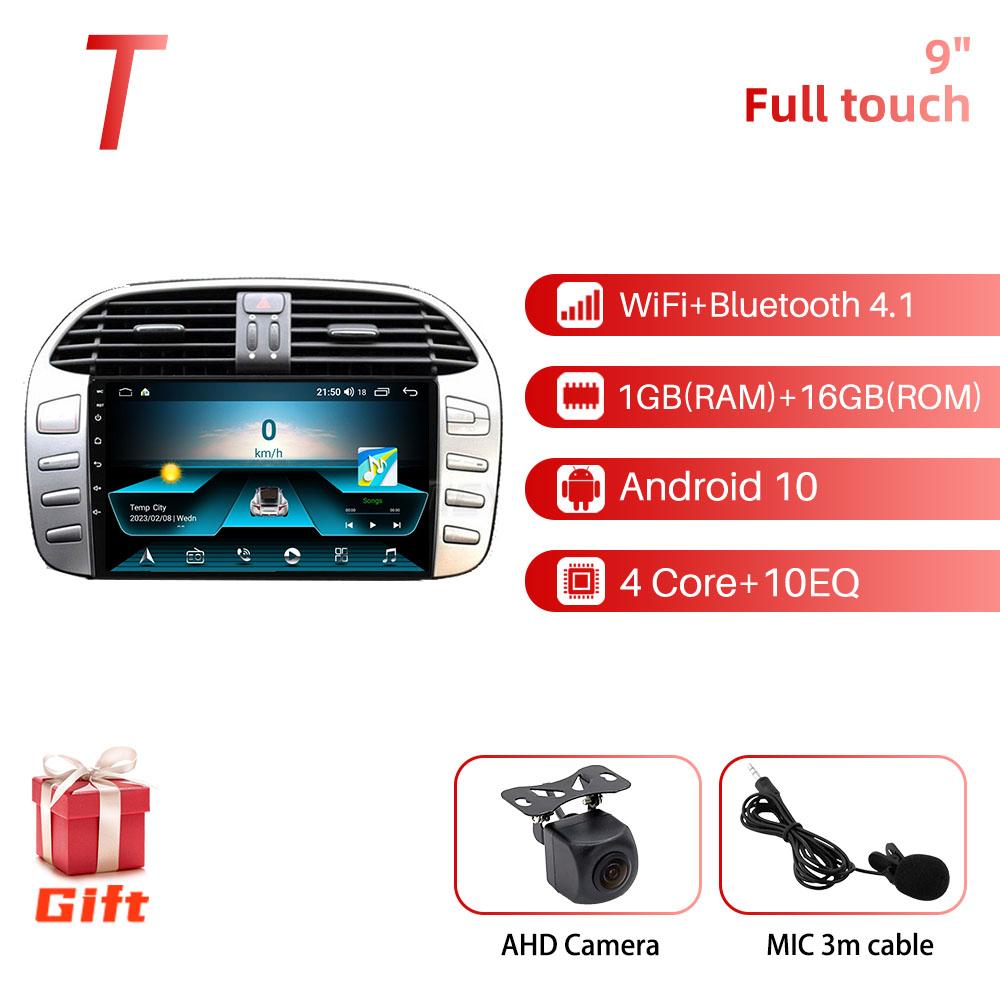 2 Din Carplay Car Multimedia For Fiat Bravo 2007-2012 Android Car Radio Stereo GPS Navigation Head Unit Autoradio Audio 4GLTE