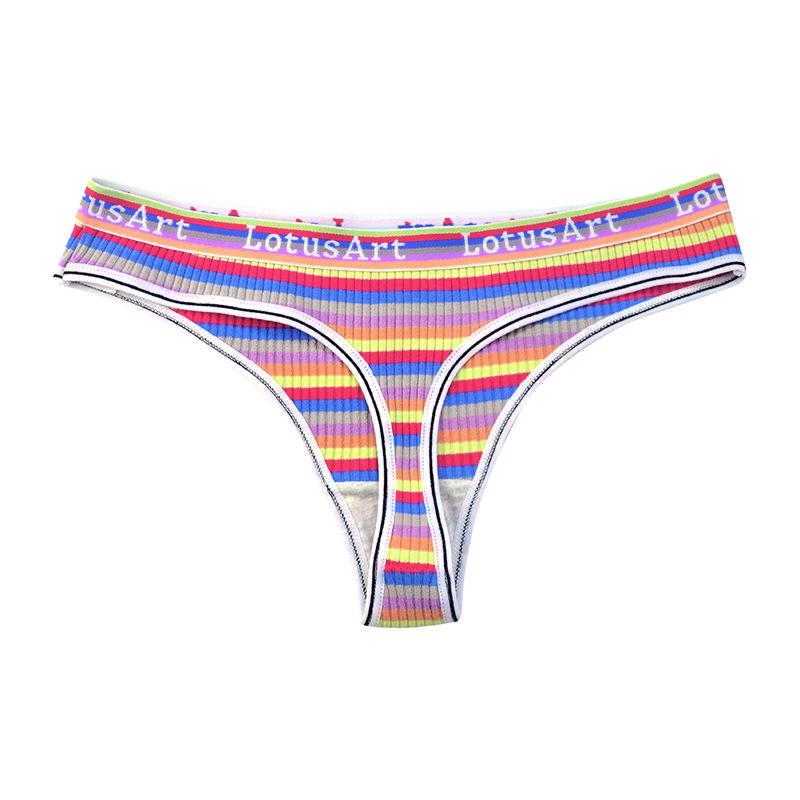 Low-Rise Sexy Cotton Thongs - Breathable Women's Daily Wear