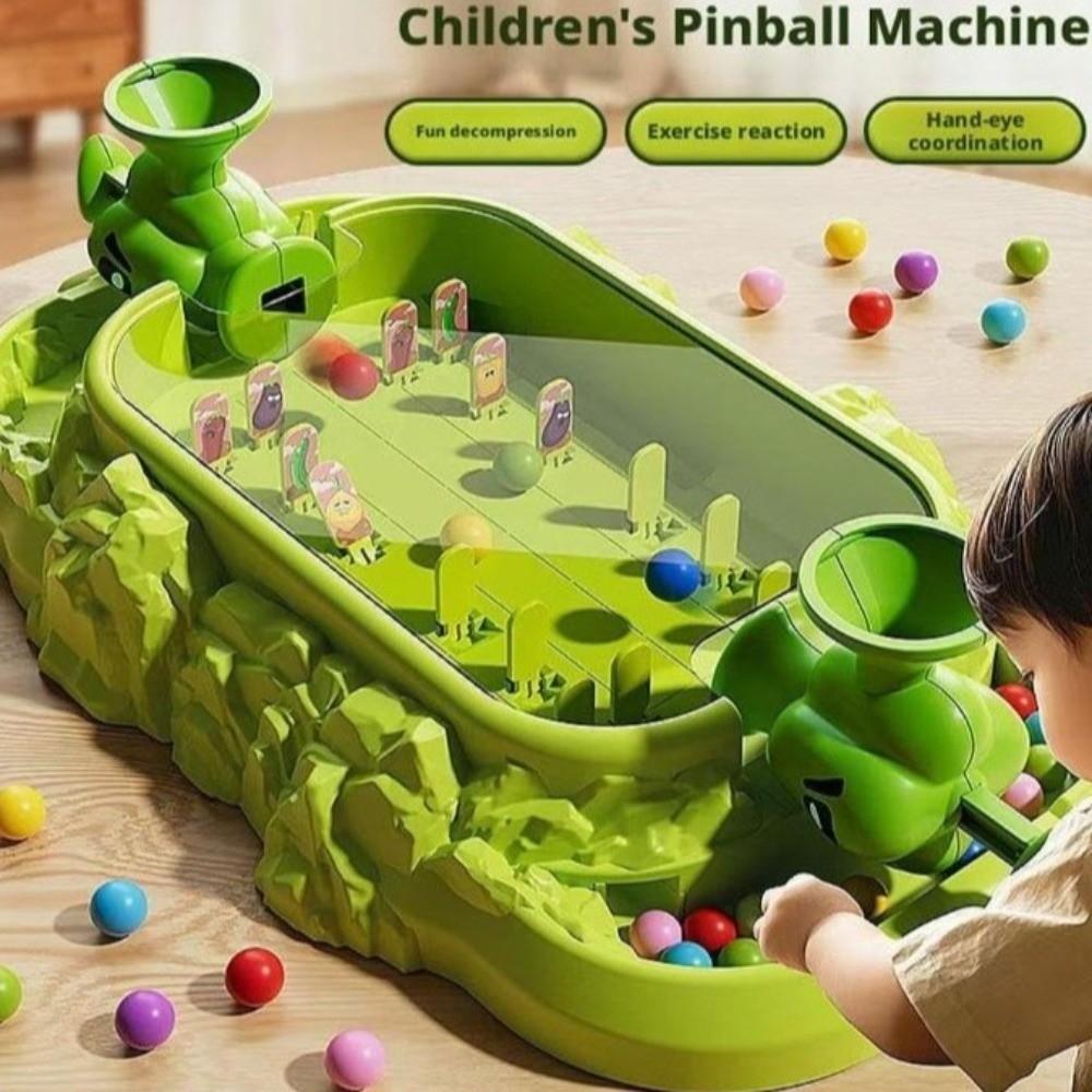 Toddler Toys 2 Player Battle Game De-stress Plants Pinball Toys  For Family Party Birthday Gift