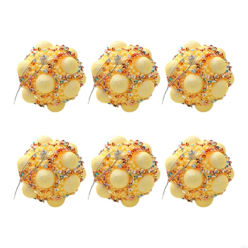 

Decorative Ball for Holiday Christmas Ball Ornament Christmas Tree Decorations жовтий