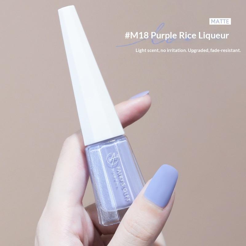 

На водной основе, Не отслаивающийся, Не требующий запекания, Стойкий, Водостойкий, Не выцветающий, Матовый, С эффектом инея, Элегантный лак для ногтей. 10ML