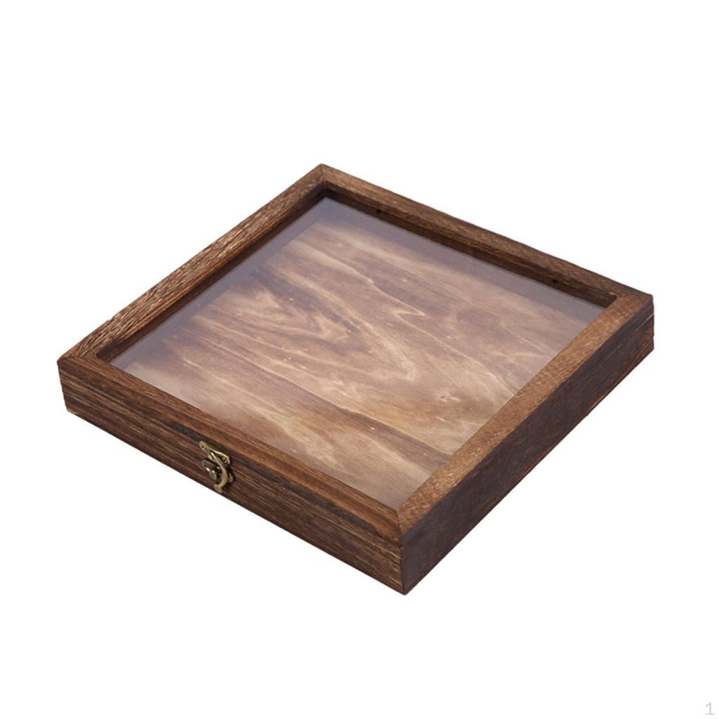 Jewelry Storage Box with Transparent Lid for Small Items Collection