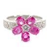 No Brand  #10(JP Size) Ring K18 White Gold Women
