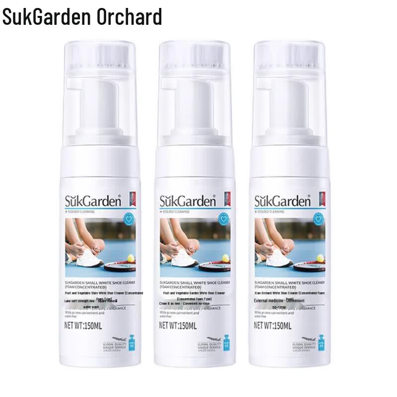 Shuguoyuan No-Rinse White Shoe Foam Cleaner