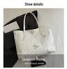 Stylish Casual Commute Shoulder Bag: Fashionable, Large-Capacity Tote for Students