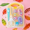 Various Shapes DIY Puncher Craft Set Plastic With Storage Box Mini Embossing Punch DIY Projects Flower Shaped Punch