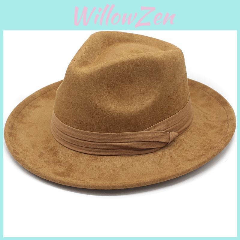 Sombrero de ala de cuero vintage con nudo y dragón en relieve para hombre y mujer