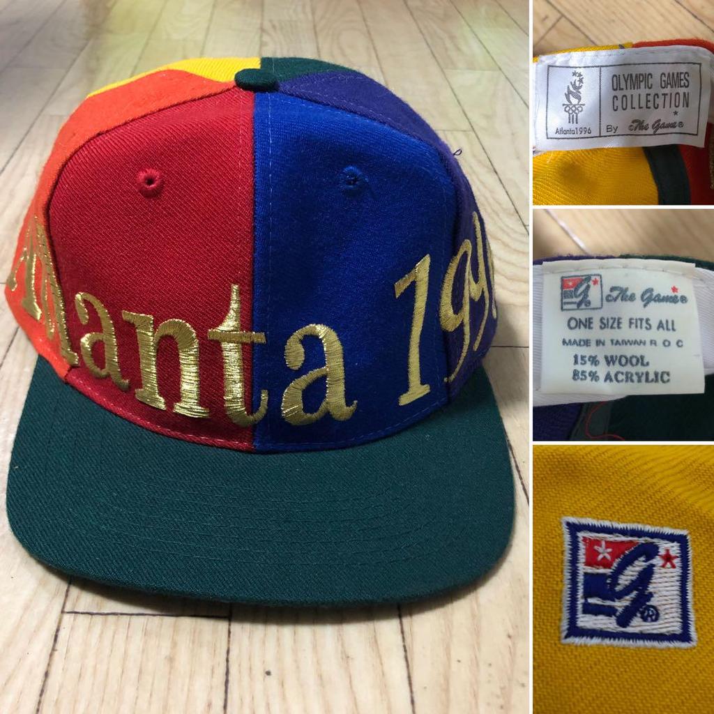 [USED] Atlanta 1996 Olympics Multicolor Summer Games Cap