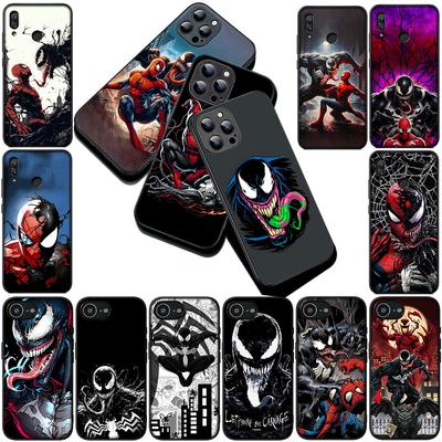Phone Cover for Samsung Galaxy S22 S21 S20 FE Ultra Plus A07 A17 A15 A16 A25 A57 A37 Casing Case Venom Marvel Spiderman Poster