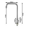 Energy Saving Kitchen Faucet Stainless Steel Water Purifier Save Water