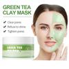 100g Green Tea Cleansing Mask, Hydrating Anti-acne Mud Mask, Exfoliating Acne, Natural Nourishing Ingredients