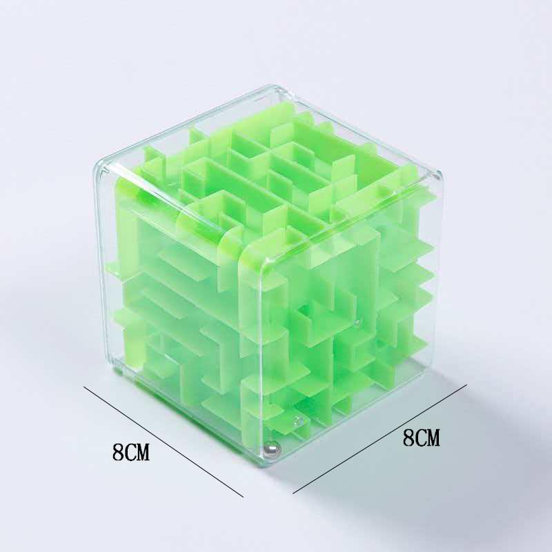 Challenging 3D Labyrinth Maze Cube Brain Teasers For Kids Iq Test Educational Toys Logical Thinking Games Best Gifts