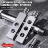Faucet Valve Broken Thread Extractor Drill Compatible Fits 1/2 3/4 Inch Screw Removal Tool For Plumbing Repair