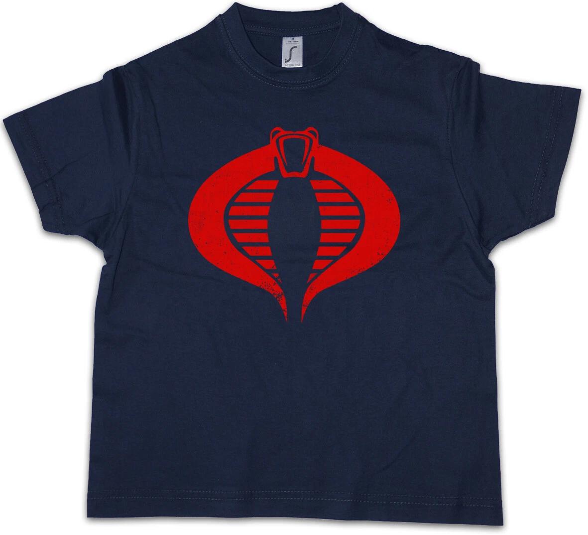 COBRA LOGO Kids Boys kids boys T-Shirt Commander Symbol Destro GI Joe Action Force 160