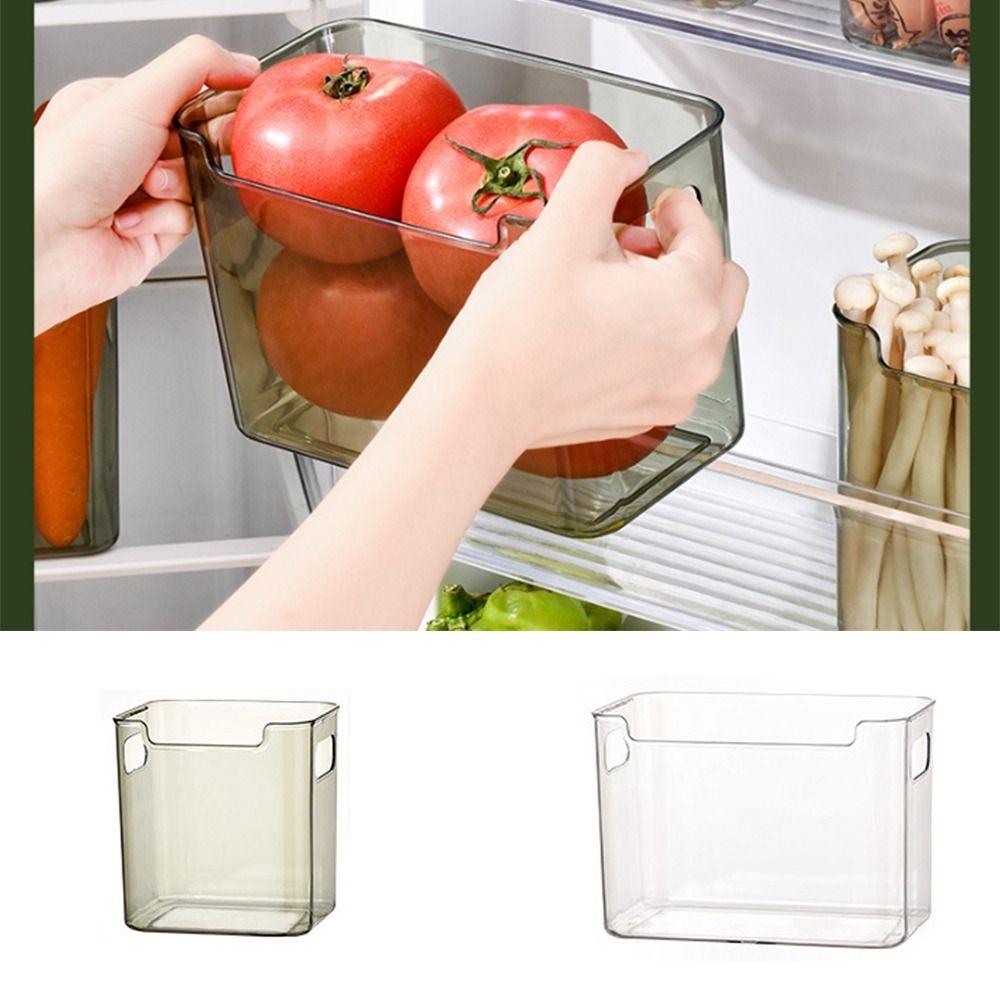 Stackable Refrigerator Storage Box Multifunctional Food Storage Box  Kitchen Organizer