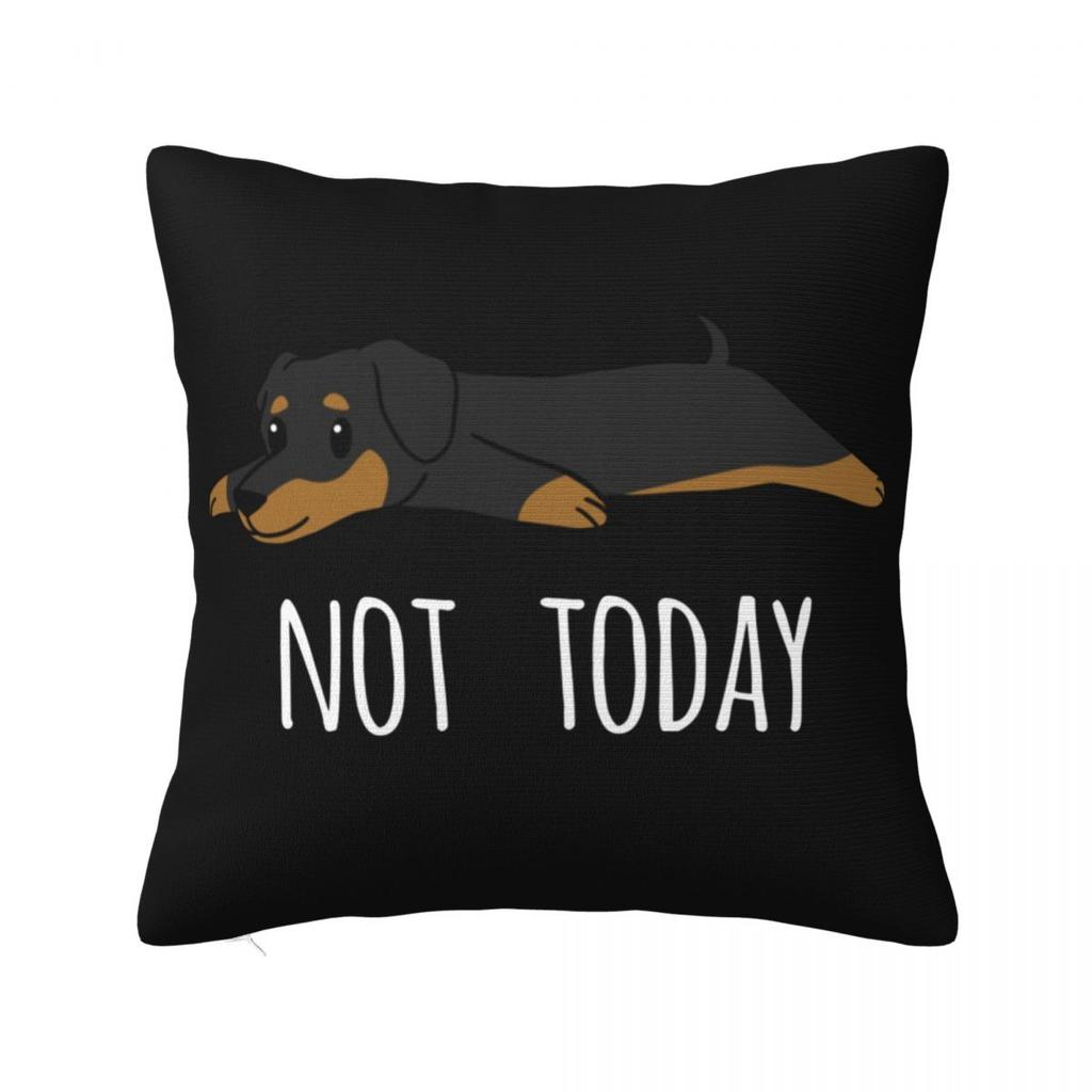 My Lovely Daschund Pillow Case Dachshund Wiener Sausage Doxie Dog Cushion Cover Awesome Zipper Decorative Pillowcover for Seat