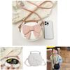 Cute Unisex Mini Bowknot Round Purse For Kids Made From Soft Pu Material
