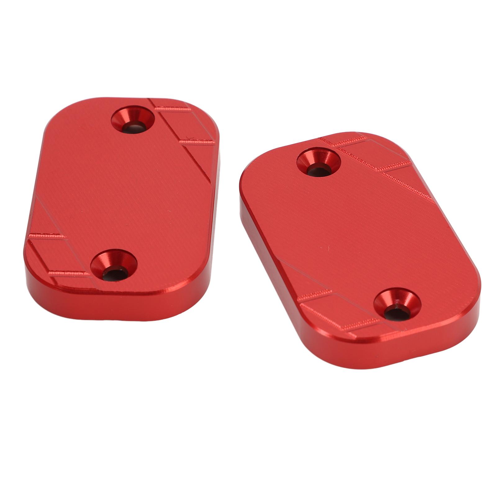 

Крышка бачка тормозной жидкости спереди из алюминиевого сплава с ЧПУ, дополнительная защита, надежная для NMAX 125 155 красный