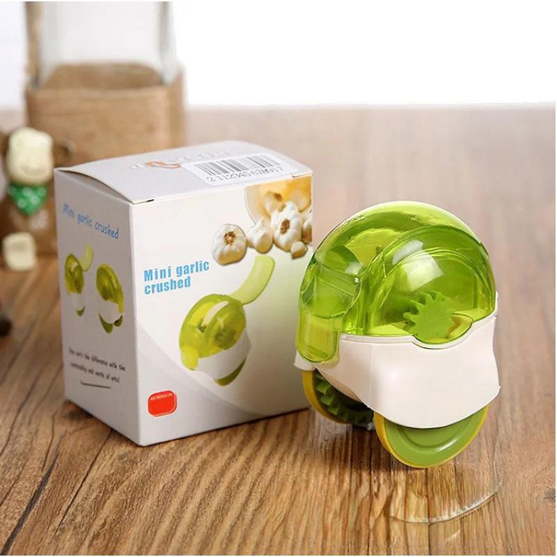 Creative Garlic Chopper Machine Roller Garlic Grinder Grater Chopper Vegetable Grinding Tools Cooking Accessories Kitchen Gadget