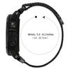 Watch Band for Garmin Fenix 5X/6X/7X/Fenix 8 Pro AMOLED 51mm Magnetic Stainless Steel Reinforced Milanese Mesh Strap