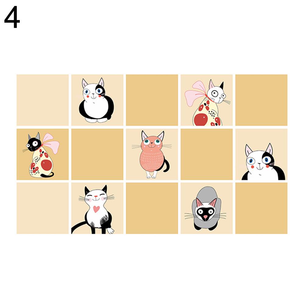 

Высокотемпературный и маслостойкий кухонный мультяшный стикер на стену водонепроницаемый 4