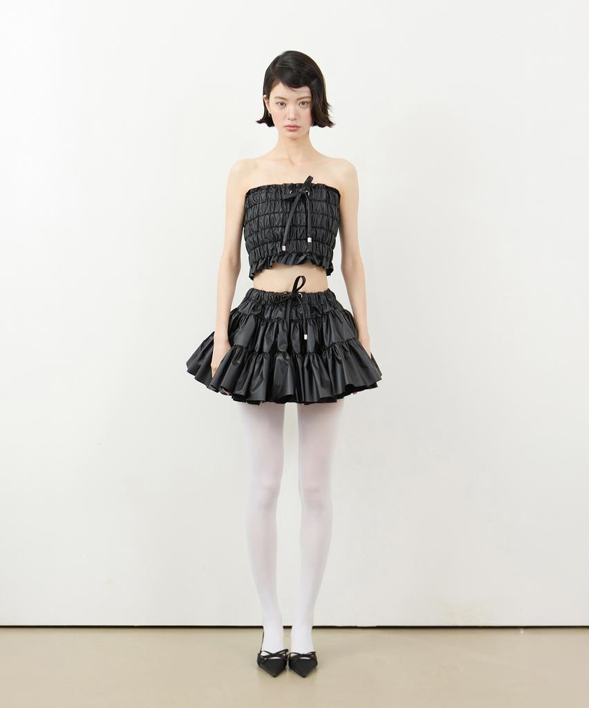 Leobyui Accordion Top Black