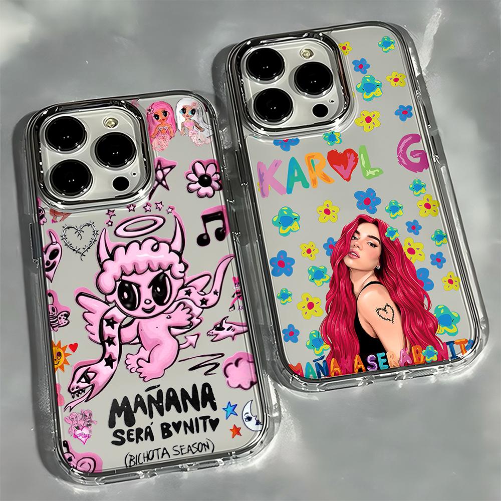 New Fashion Karol G Manana Bichota Phone Case for Xiaomi Redmi A3 A5 10C 12 13 13C 14C Note10 12 13 14 Pro Plus 4G 5G Soft Cover