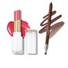 Lipsticks DUO GLASS SHINE + MULTILINER 2 Pcs