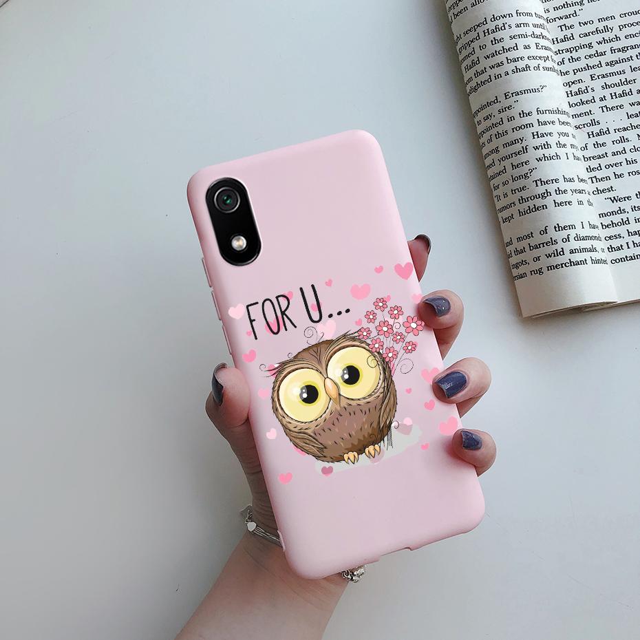 For Xiaomi Redmi 7A Case Daisy Sunflower Painted Soft Silicon Phone Back Cover Cases For Xiaomi Redmi 7A 7 A Redmi7A Case Fundas