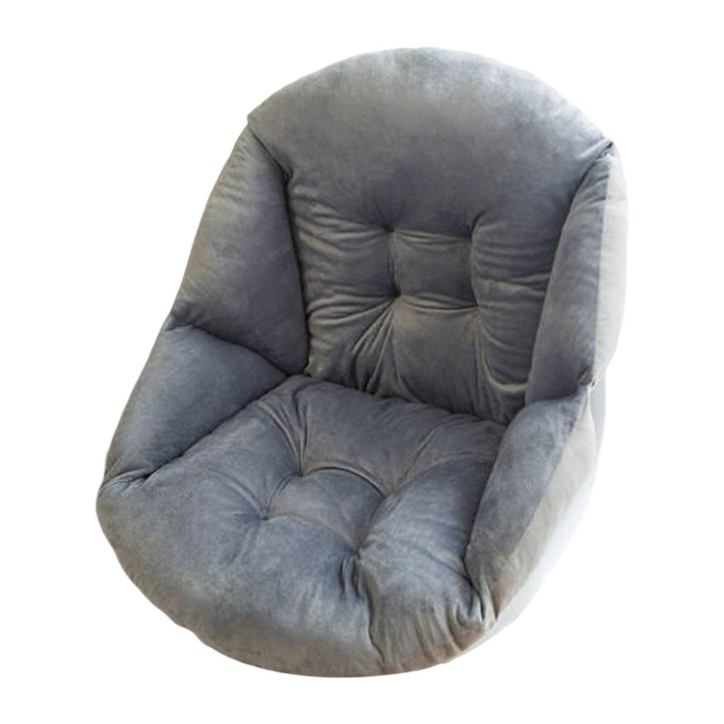 Cuscino per Sedia Cesto Sospeso Cuscino per Seduta 45x45cm Multifunzionale Morbido Sostituzione Spesso Cuscino Schienale per Casa Patio