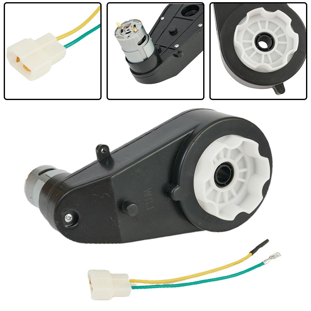 For Kids Toy Electric Gear Box Gearbox Drive Engine Electric Ride Black Parts 1 Pcs 24V 40000RPM For Kids Car Toy
