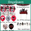 Detailed Siren Head Cartoon Cat Horror Theme Birthday Party Supply Set