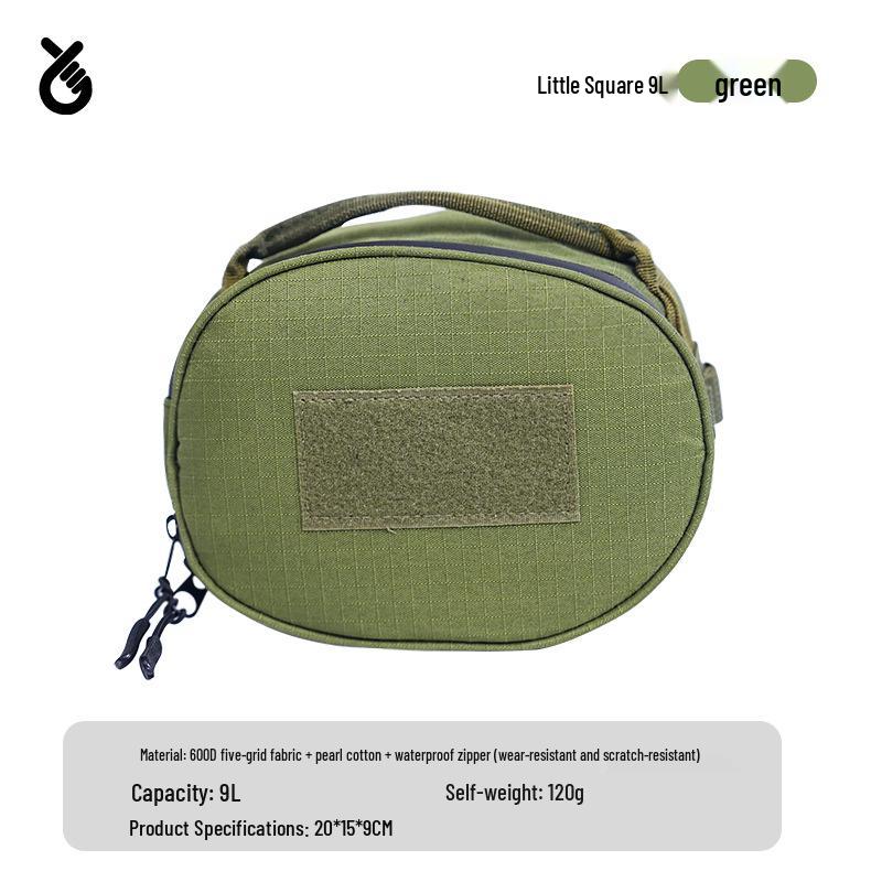 

Water-Repellent Picnic & Camping Utensil Bag with Mesh Storage and Anti-Collision Design 1 Piece армия зеленый