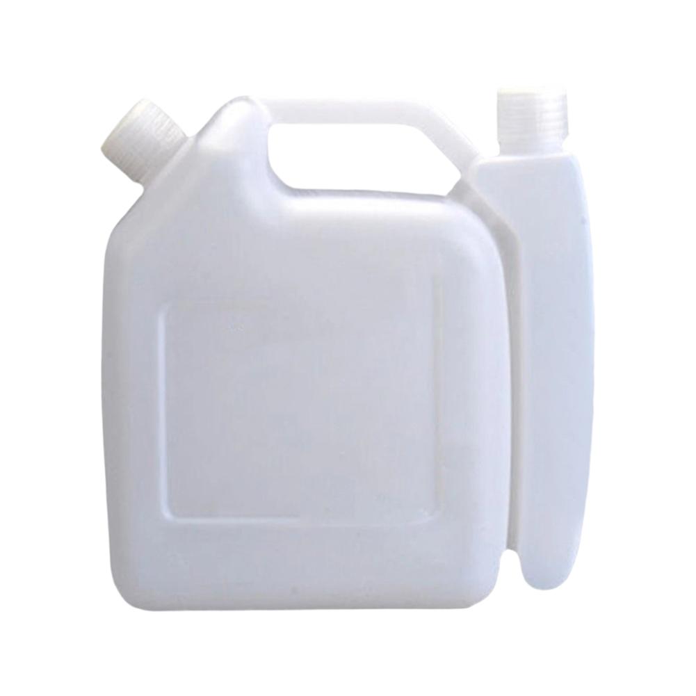 1.5/4L Oil Mixing Container 25:1 40:1 Dual-Compartment Oil Pot Petrol Fuel Mixing Bottle Tank Fuel Container For Chainsaws