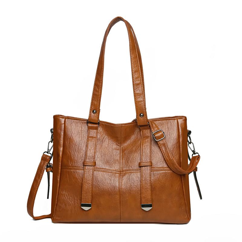 Set de genți din două piese Geantă tote pentru navetă pentru femei Geantă de mână de mare capacitate Geanta mamă Geantă de umăr