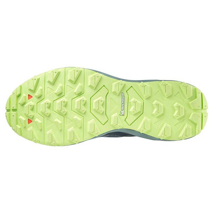 Mizuno Wave Daichi 7 Cordones Tela Antideslizante Resistente al Desgaste Transpirable Zapatillas de Running de Caña Baja Hombre zapatilla Gris Azul J1GJ227127