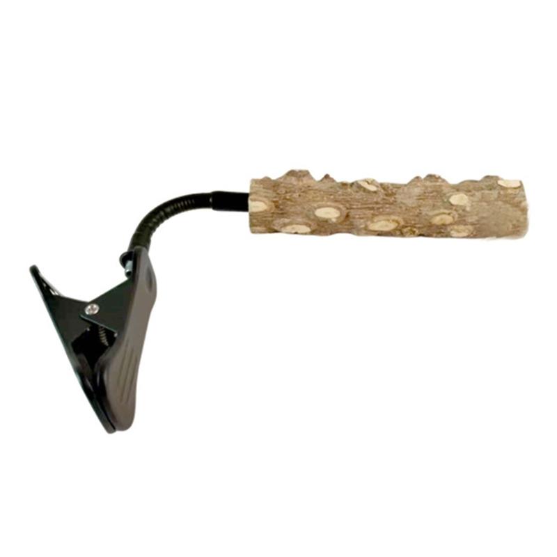 Adjustable Bird Training Perch With Easy Mounting Clip On Design for Cage Table Bird Standing Perch Cage Accessories