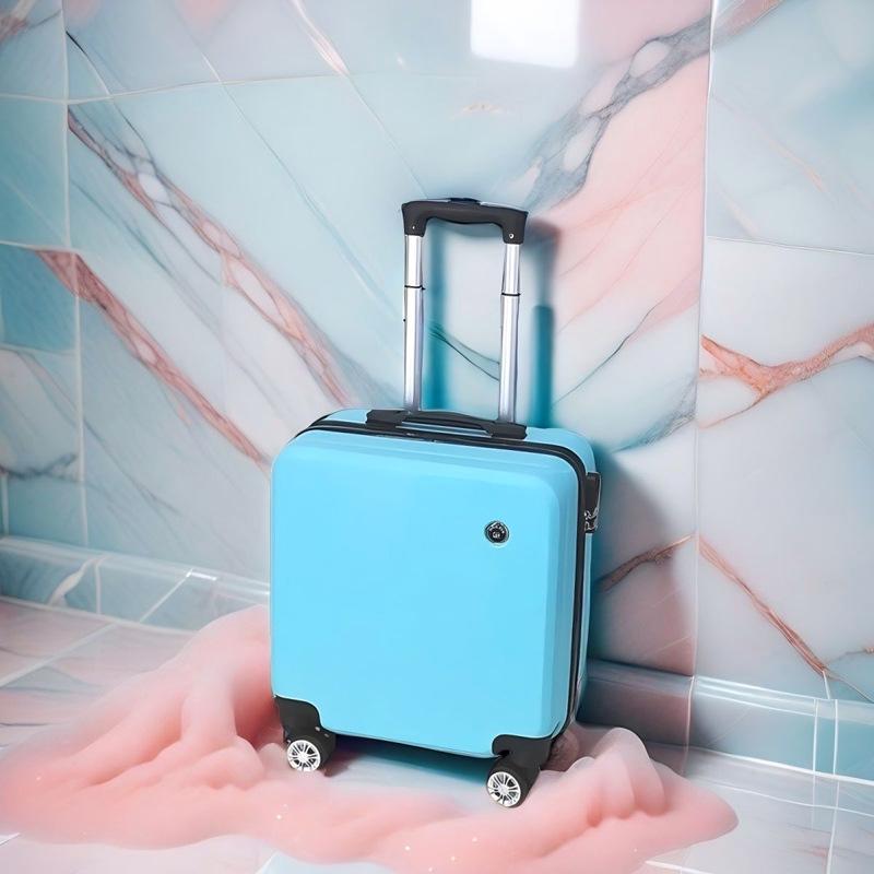 18" Carry-on Travel Suitcase with Universal Wheels and Lock, Sturdy Trolley Case for Students, 20" Version Available