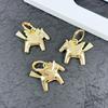 Exquisite Alloy Horse Keychain Pendant For Ladies  Pegasus Bag Lock Ornaments Creative Bag Decoration Accessories Gifts