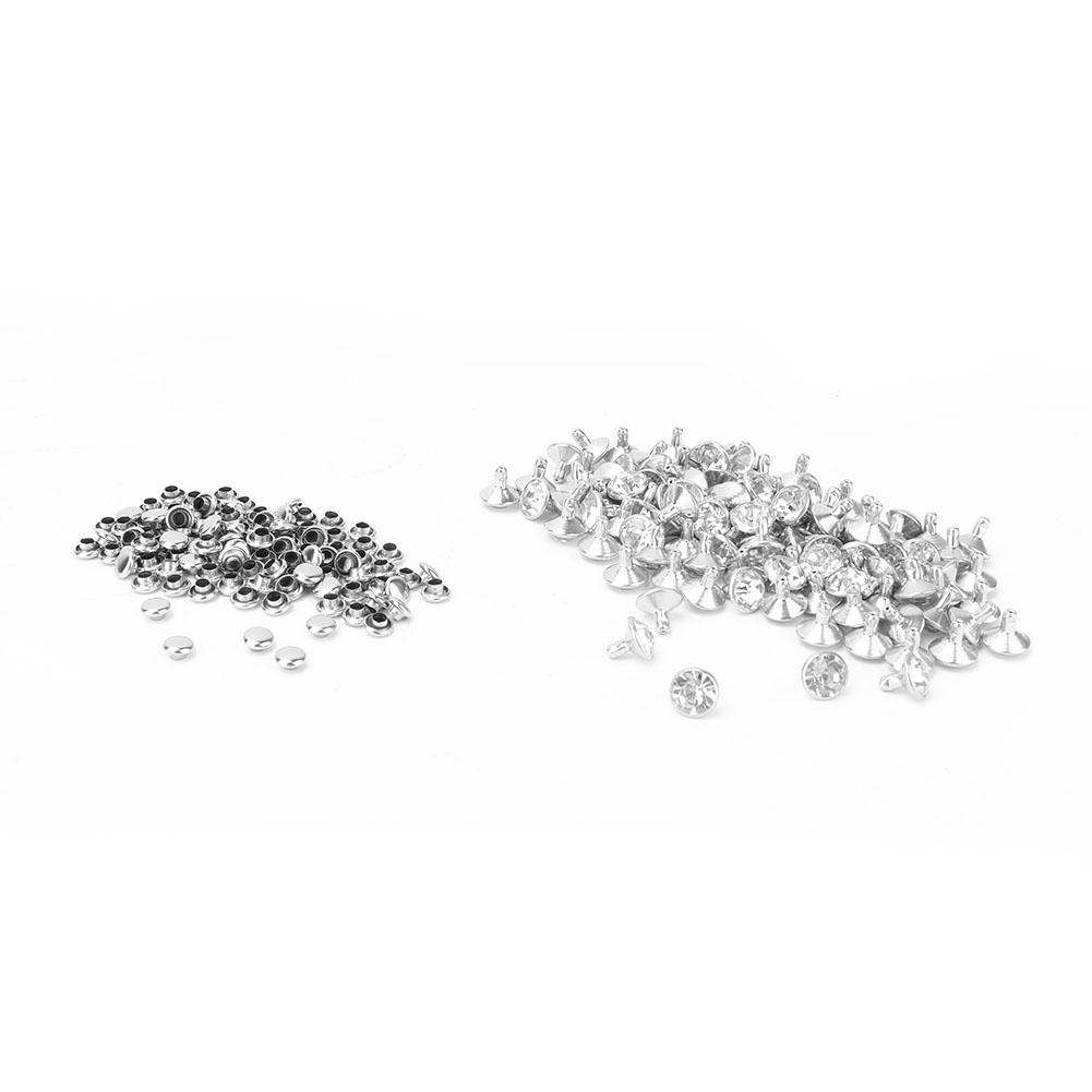 Cloth Inlay Rivets 12mm Spots Studs for Leather Craft Decoration(#1)