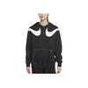 Nike Swoosh Fleece Hoodie Women Tops Black DD5581-010