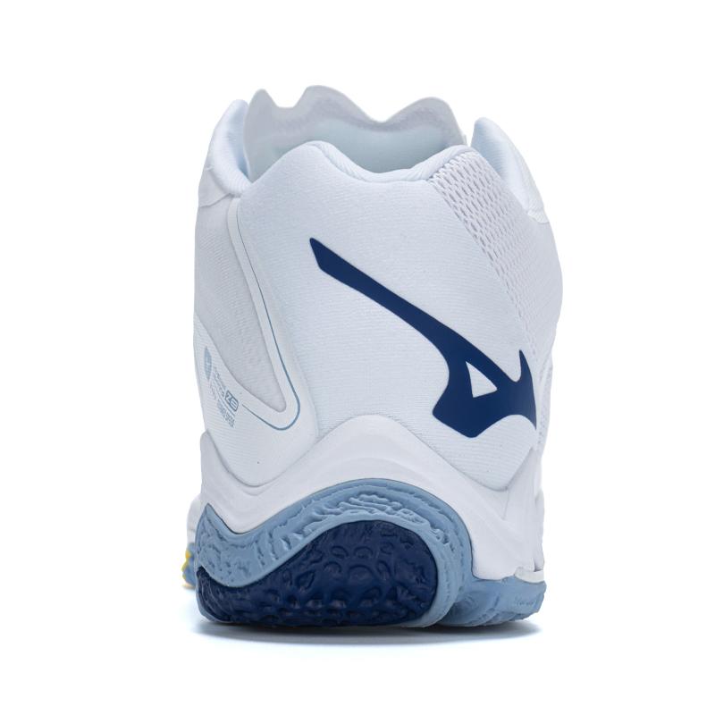 Mizuno Wave Lightning Z8 Mid 'White Bellwether Blue' Mizuno V1GA240597