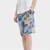 New FILA Casual Shorts Men's All Over Print F11M428804FZA