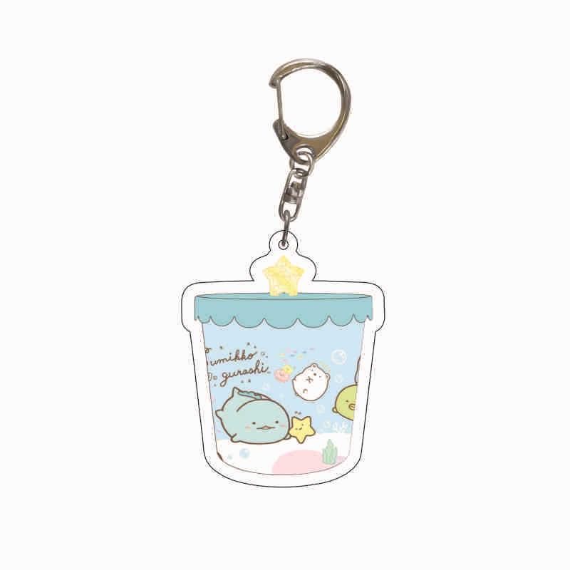 Acrylic Keychain: Japanese San-X Corner Creatures Anime Pendant for Backpack