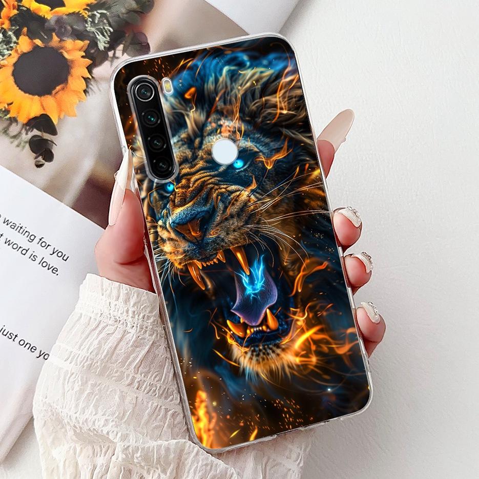For Xiaomi Redmi Note 8 2021 Case Note 8T New Fashion Painted Cover Soft Silicone Phone Case For Redmi Note 8 Pro Note8 T Fundas