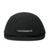 Croogo Short Brim Cap Umpire Cap Washed Cotton Cap Unisex Vintage UV Protection Embroidered Adjustable 6 Panel black BS26SB10